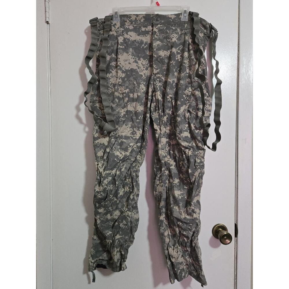 X-L/R -ECWCS GEN III L5 Soft Shell Digital ACU Pants NSN:8415-01-538-6875 #G27g